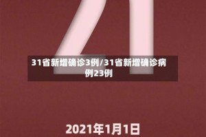31省新增确诊3例/31省新增确诊病例23例