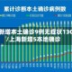 上海新增本土确诊9例无症状130例/上海新增5本地确诊