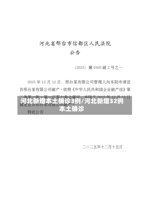 河北新增本土确诊3例/河北新增32例本土确诊-第3张图片
